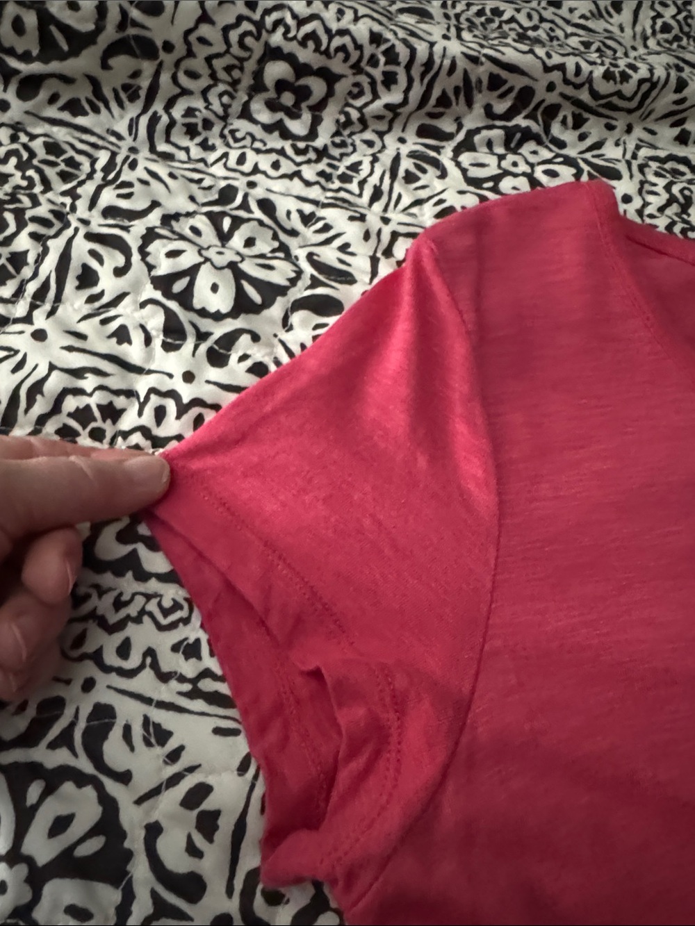 GAP Raspberry Short Sleeve tshirt Dress - Picture 3 of 4